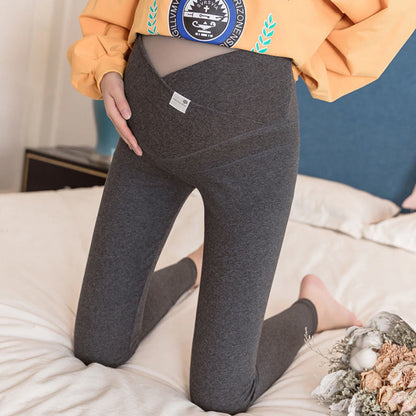 Maternity leggings low waist spring and autumn