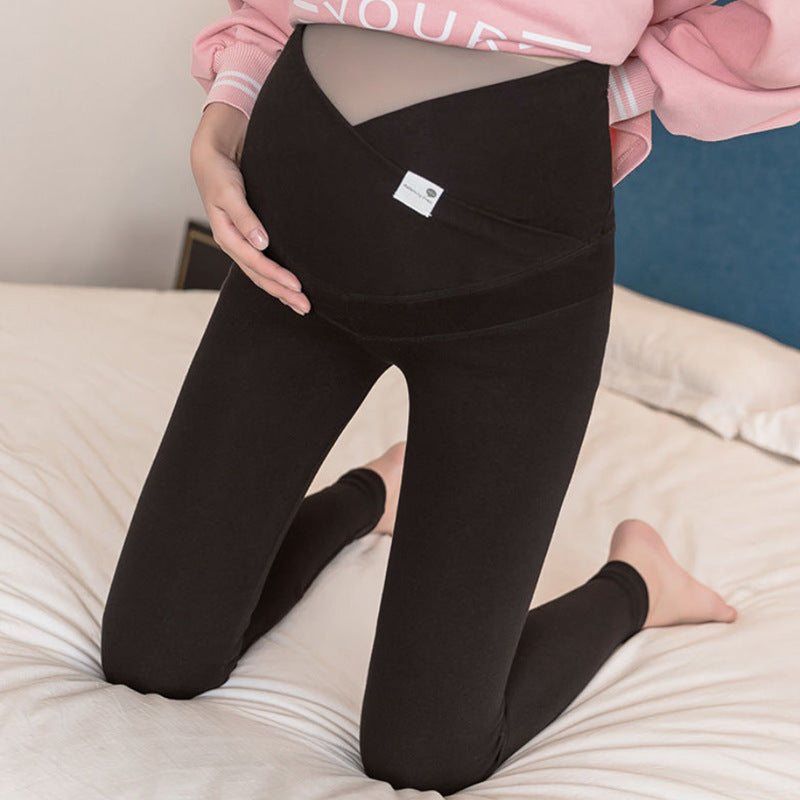 Maternity leggings low waist spring and autumn